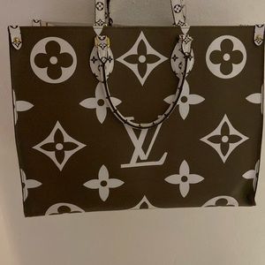 Two color Louis Vuitton bag